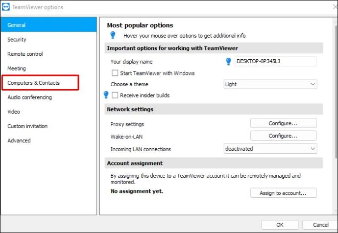 نحوه تغییر رمز عبور در TeamViewer نحوه تغییر رمز عبور در TeamViewer