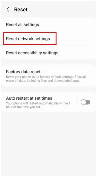 Apa yang Dilakukan Reset Pengaturan Jaringan?