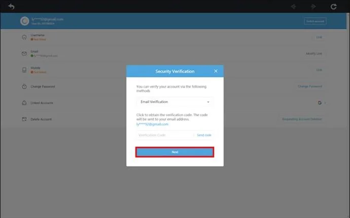 نحوه تغییر آدرس ایمیل و رمز عبور Genshin Impact
