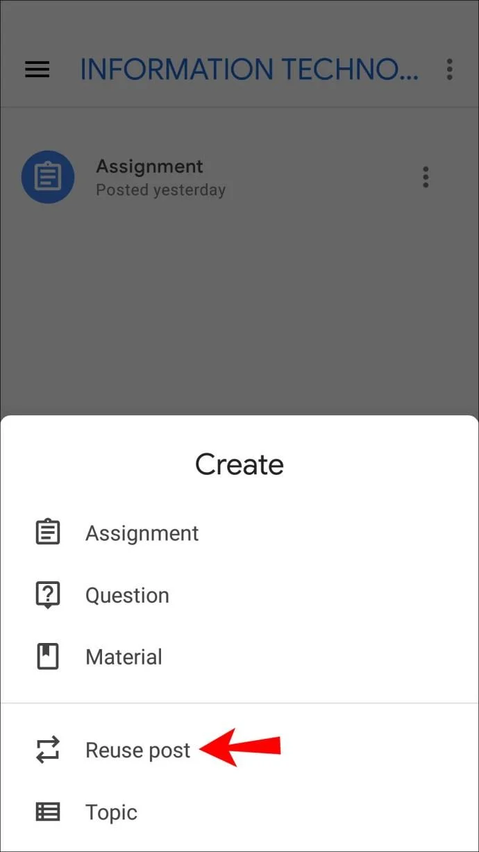 نحوه ایجاد یک تکلیف در Google Classroom