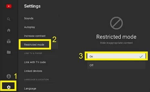 Limitazione dei Contenuti di YouTube