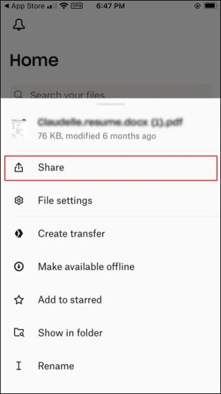 نحوه اشتراک گذاری فایل ها در Dropbox در رایانه شخصی یا تلفن هوشمند نحوه اشتراک گذاری فایل ها در Dropbox در رایانه شخصی یا تلفن هوشمند