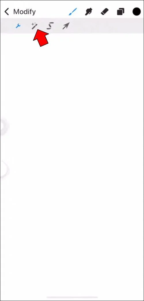 نحوه تغییر Opacity در Procreate