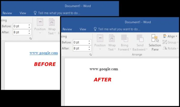 Jak usunąć hiperłącza z dokumentów programu Microsoft Word