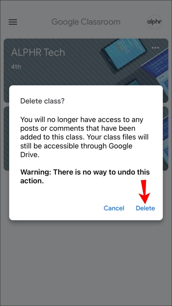 چگونه یک کلاس را در Google Classroom حذف کنیم