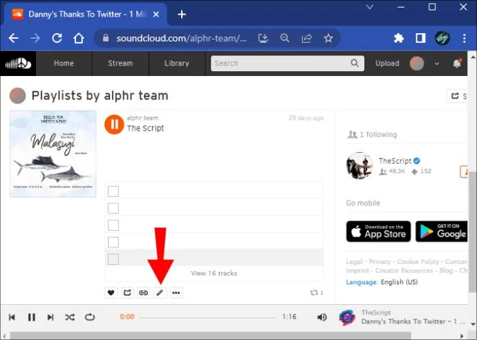 SoundCloud에서 재생 목록의 사진을 변경하는 방법
