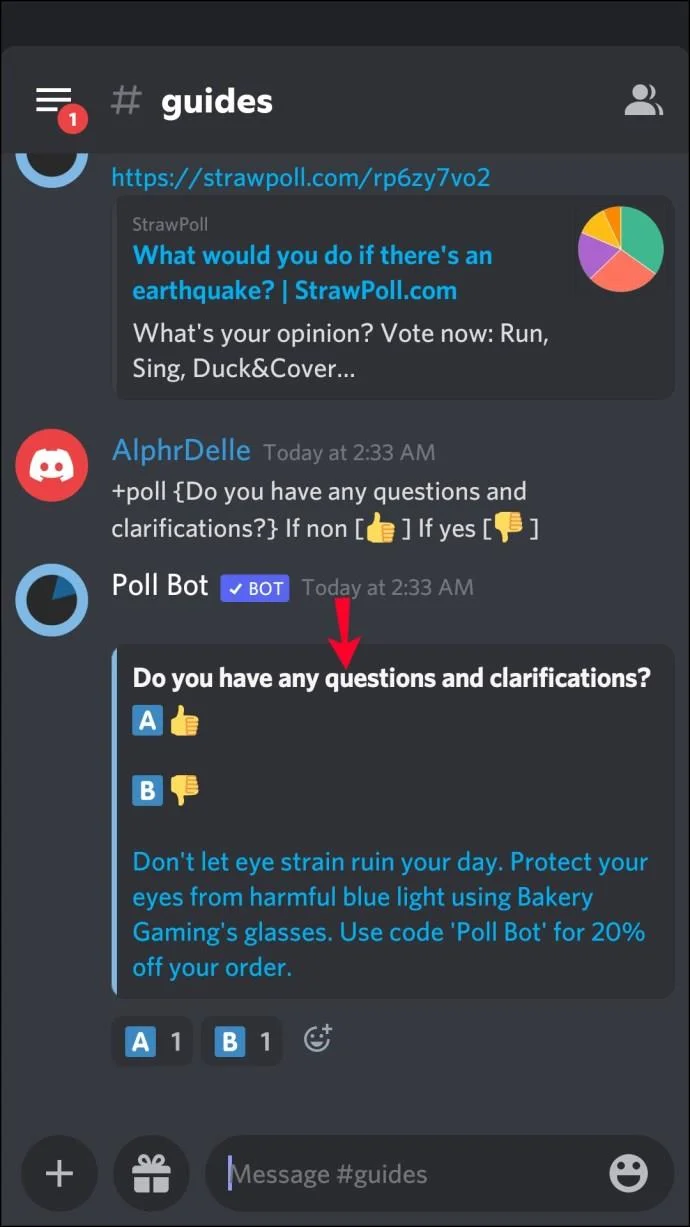چگونه یک نظرسنجی در Discord ایجاد کنیم