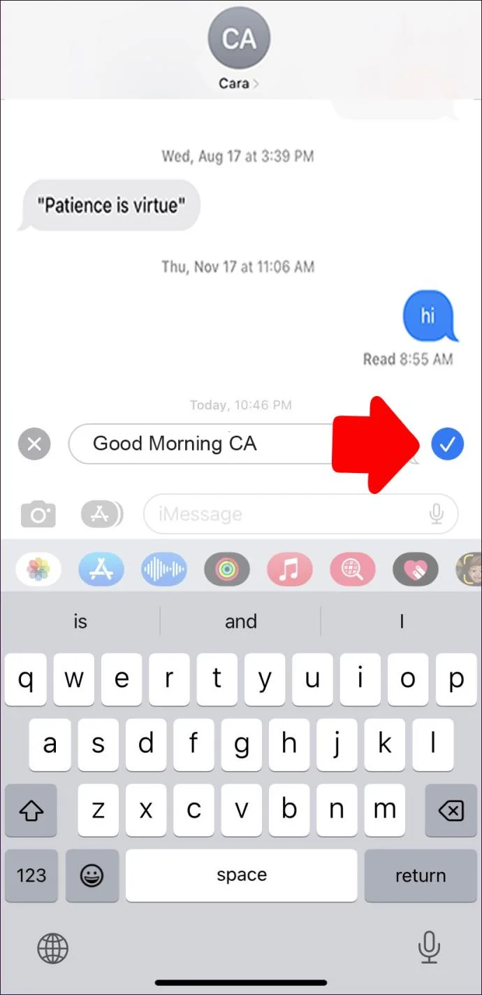 Cara Membatalkan Kirim Pesan Di IMessage