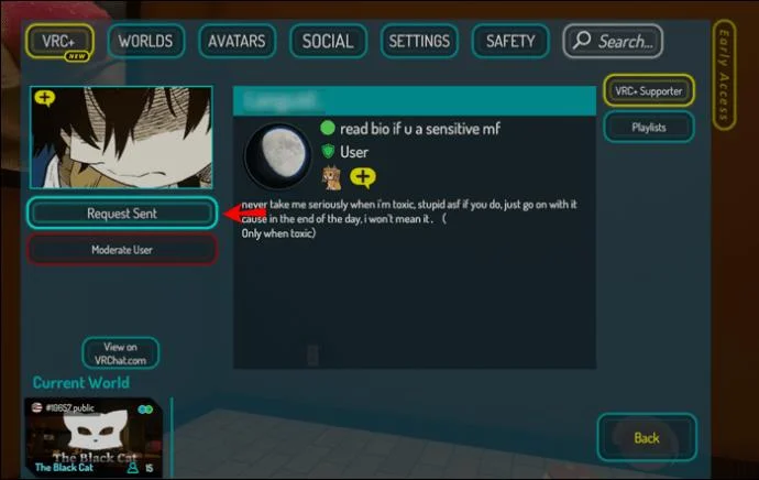 چگونه در VRChat دوستان اضافه کنیم