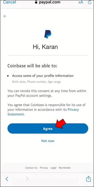 نحوه برداشت به PayPal از حساب Coinbase