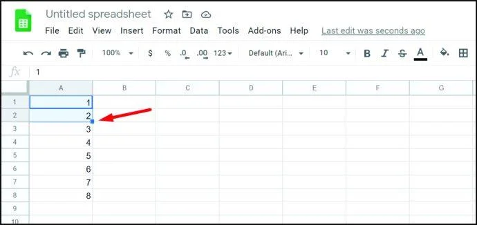 نحوه اضافه کردن نقاط گلوله در Google Sheets