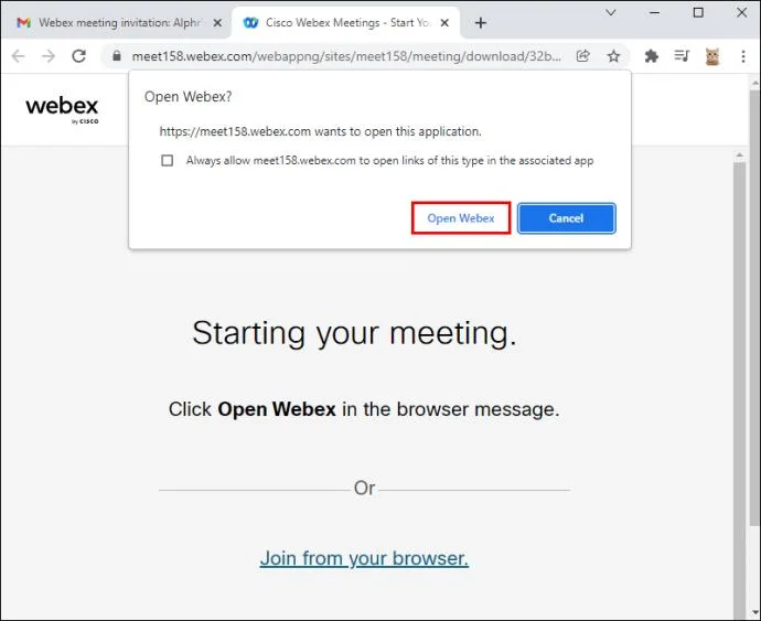 Cara Bergabung Rapat Di WebEx Dari PC Atau Perangkat Seluler