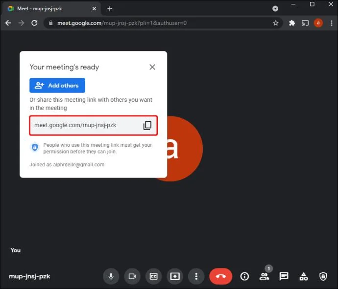 نحوه مشاهده شرکت کنندگان هنگام ارائه در Google Meet