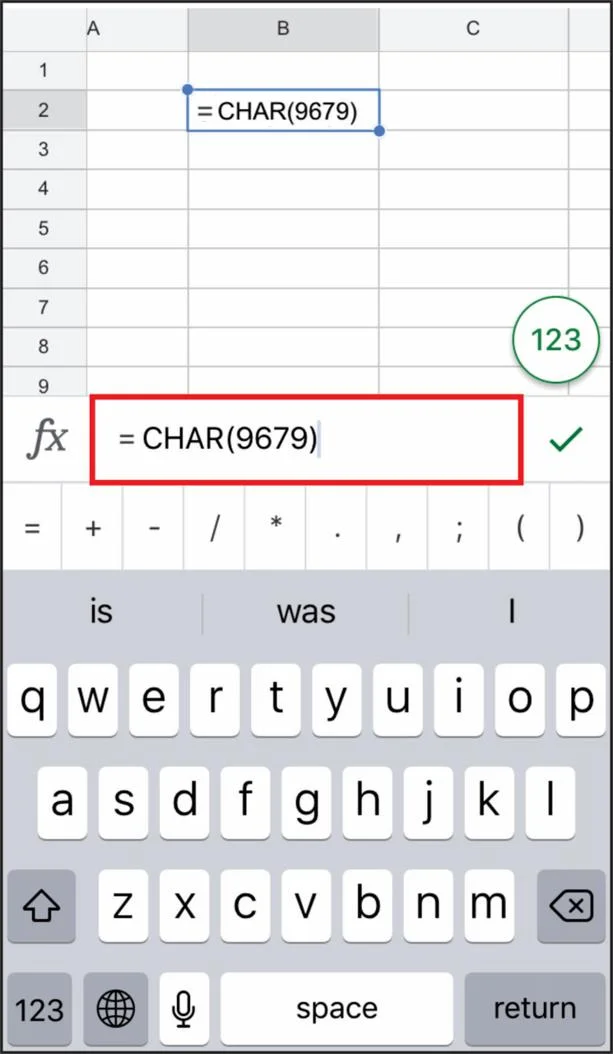 نحوه اضافه کردن نقاط گلوله در Google Sheets