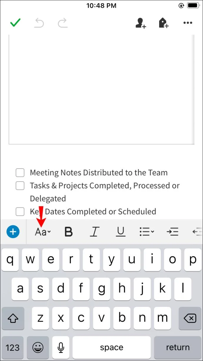 نحوه تغییر فونت پیش فرض در Evernote