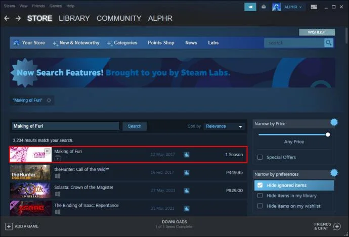 نحوه حذف فعالیت بازی در استیم