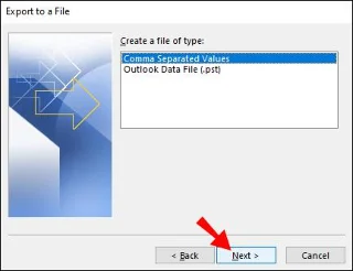 Como exportar todos os e-mails do Outlook