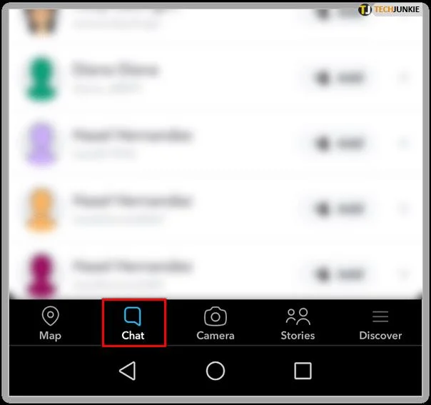 نحوه ایجاد یک چت گروهی در اسنپ چت