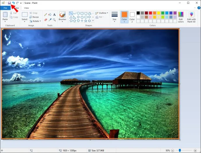 So fügen Sie einem Foto einen Rand hinzu