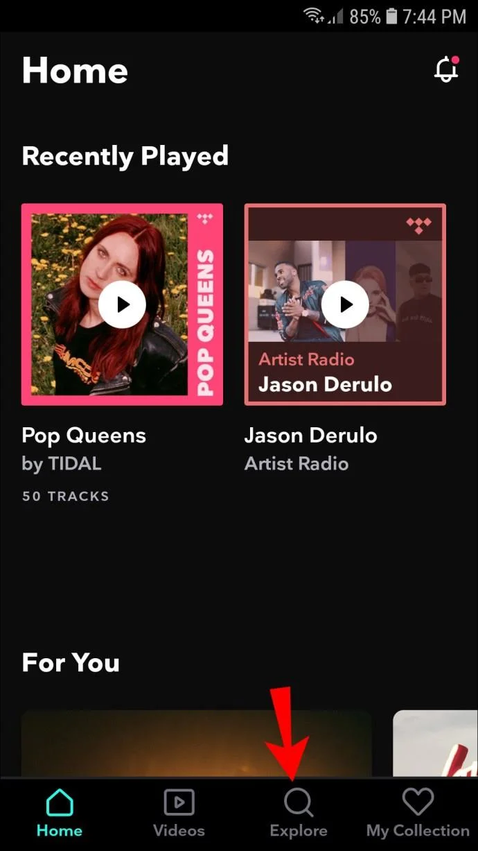 نحوه دانلود آهنگ از Tidal