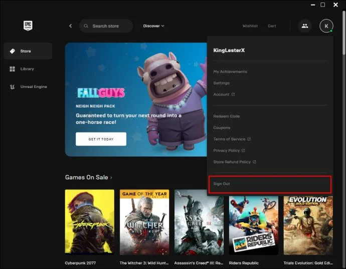 چگونه در Epic Games به صورت آفلاین ظاهر شویم