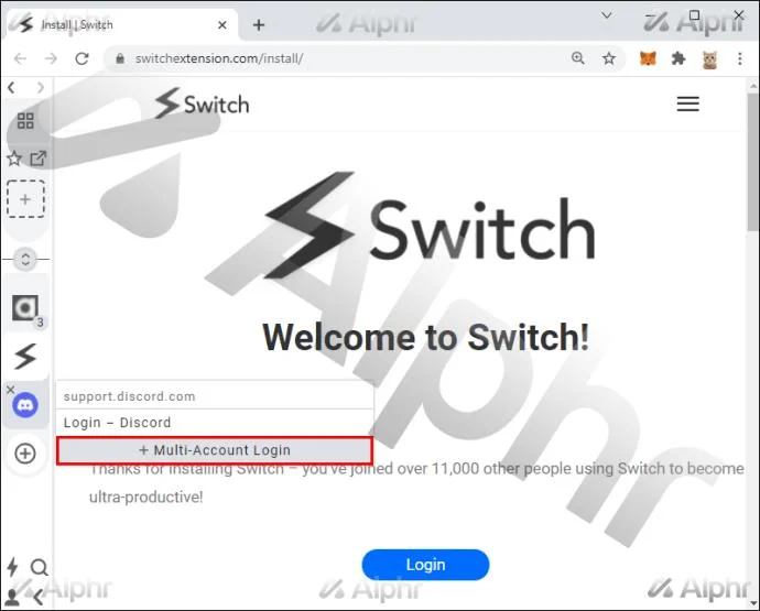 نحوه ورود به چندین حساب Discord