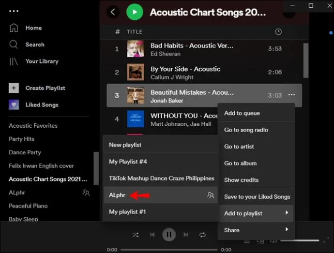 Como adicionar música a uma lista de reprodução no Spotify