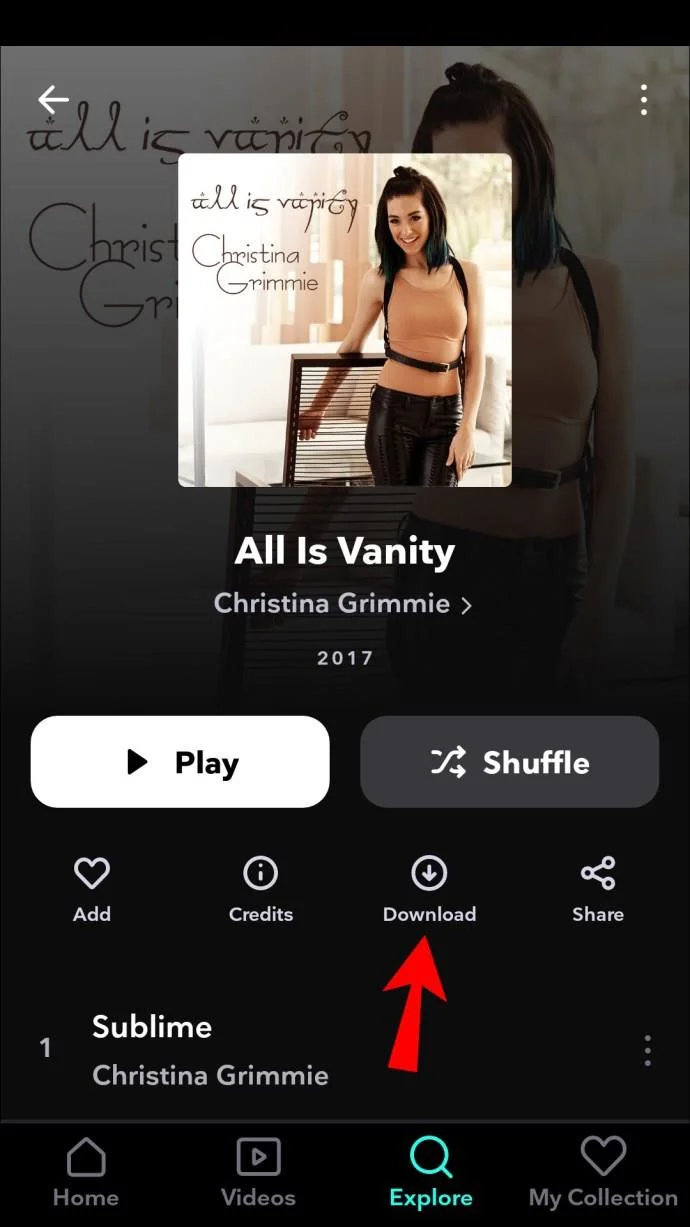 نحوه دانلود آهنگ از Tidal