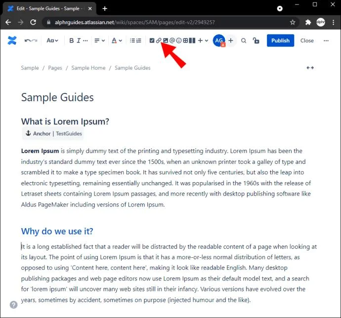 Cara Menautkan Ke Halaman Lain Dalam Confluence