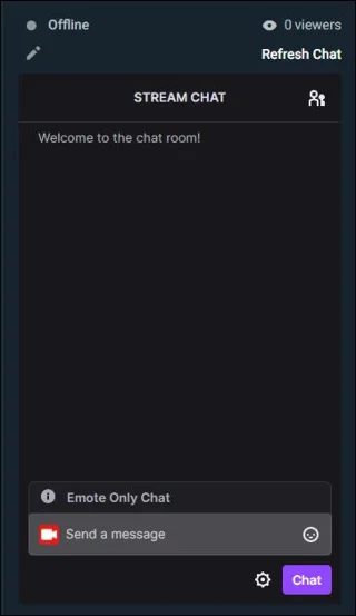 نحوه تغییر عنوان استریم در Twitch