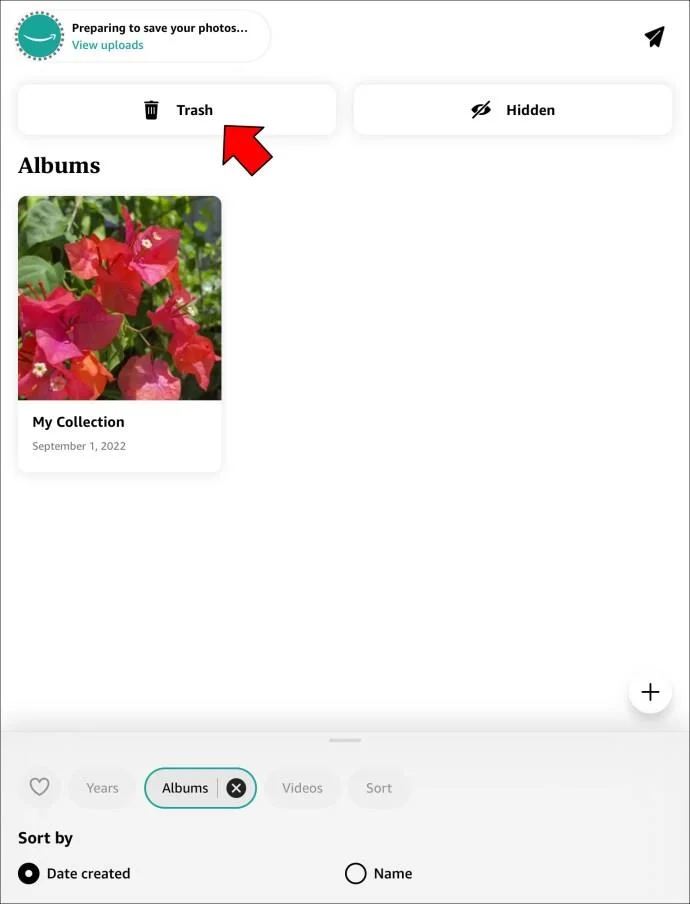 Cara Mengosongkan Sampah Di Foto Amazon