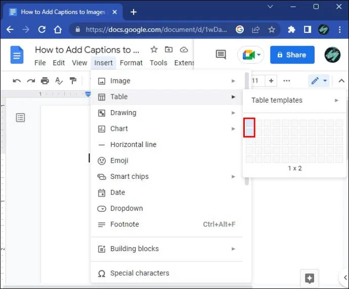 چگونه در Google Docs به تصاویر زیرنویس اضافه کنیم