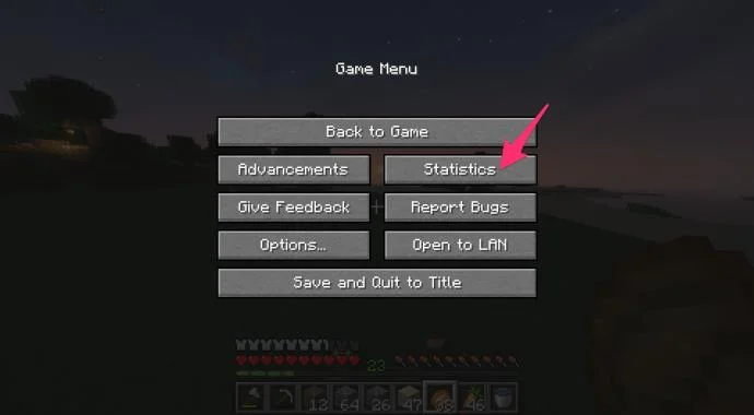 نحوه مشاهده چند ساعت بازی در Minecraft