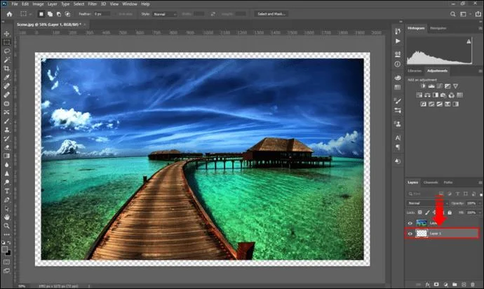 So fügen Sie einem Foto einen Rand hinzu
