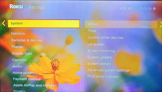 Come cambiare la tua posizione su un dispositivo Roku