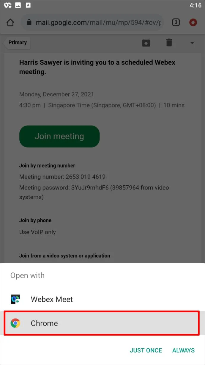 Cara Bergabung Rapat Di WebEx Dari PC Atau Perangkat Seluler
