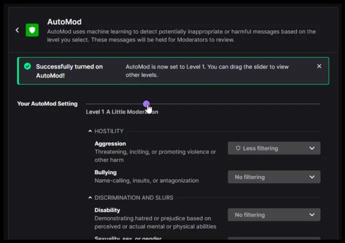 نحوه ایجاد لیست سیاه و ممنوع کردن کلمات در چت Twitch