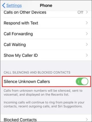 iPhone에서 연락처로부터의 전화만 허용하는 방법 iPhone에서 연락처로부터의 전화만 허용하는 방법