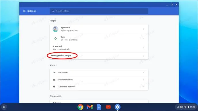 Cómo eliminar una cuenta de un Chromebook