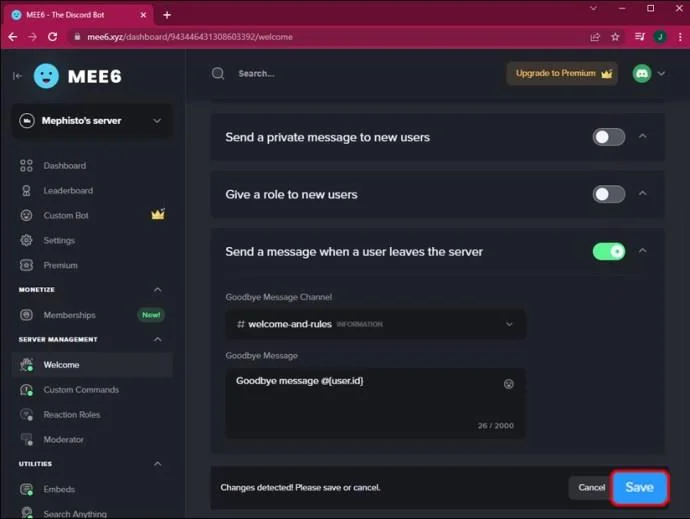 چگونه بررسی کنیم که آیا کسی سرور Discord را ترک کرده است