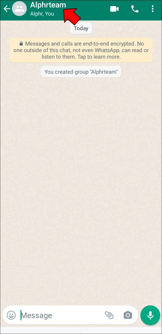 نحوه ایجاد گروه در واتس اپ