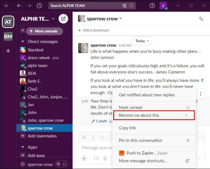 چگونه به یک پیام خاص در Slack پاسخ دهیم چگونه به یک پیام خاص در Slack پاسخ دهیم