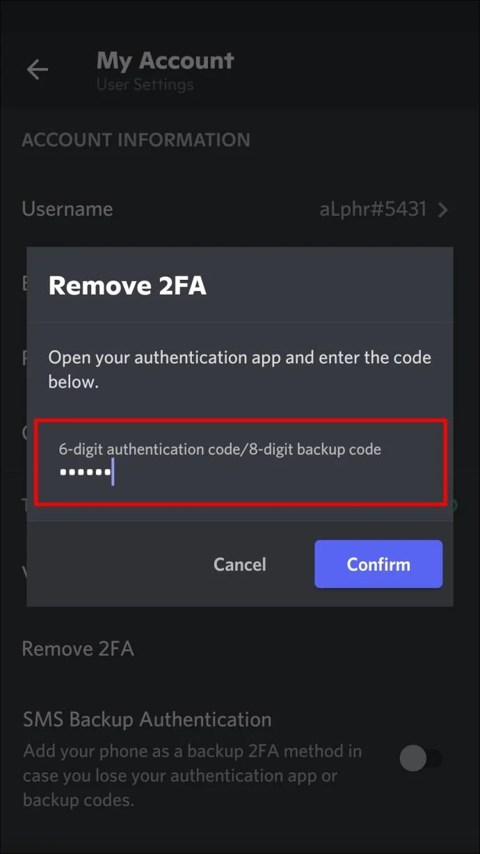 نحوه روشن یا خاموش کردن 2FA در Discord