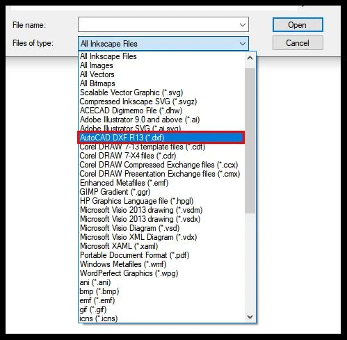 Cara Membuka File DXF