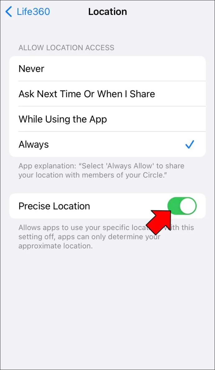 위치를 제대로 업데이트하지 않을 때 Life360 앱을 수정하는 방법
