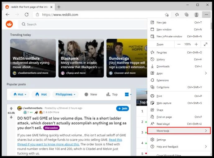 نحوه استفاده از Inspect Element