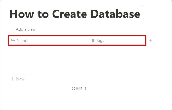 نحوه ایجاد یک پوشه در Notion