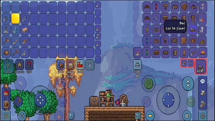 نحوه تنظیم یک نقطه تخم ریزی در Terraria