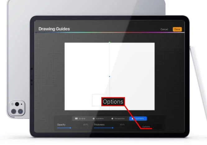 Cara Mencerminkan Objek Dalam Lukisan Dalam Procreate
