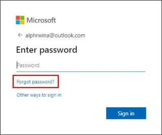 Jak zresetować i zmienić hasło Microsoft